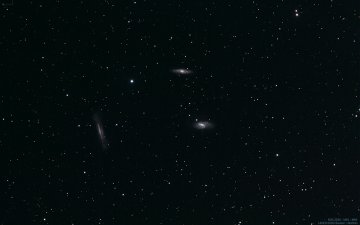 M65 - M66 - NGC 3628 (Triplet du Lion)